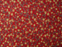 Baumwolle Blumenmuster gelb / rot / grün